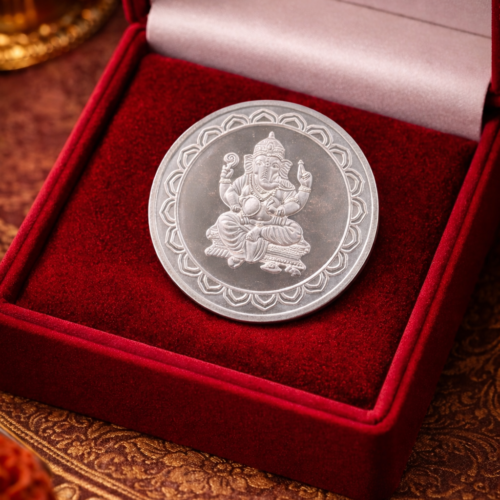 Vighnaharta Silver Coin