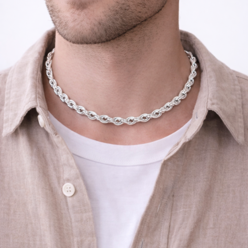 Silver Rope Chain
