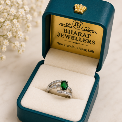 Emerald Symphony Ring