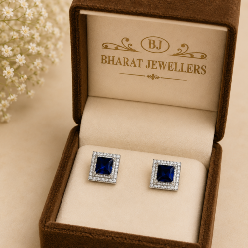 Blue Royale Majesty Studs